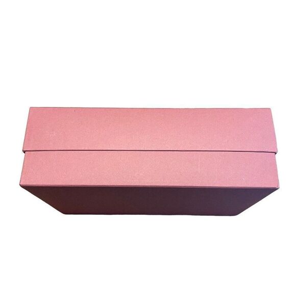 Cult Gaia Pink Empty Shoe Box 12x7.5x4” Gift Storage Tissue Paper Purse Set - Picture 2 of 8